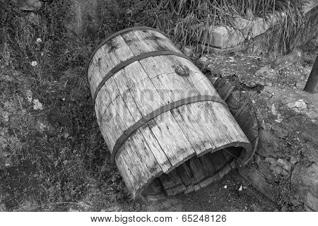 Wooden Barrel