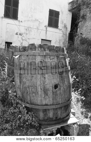 Wooden Barrel