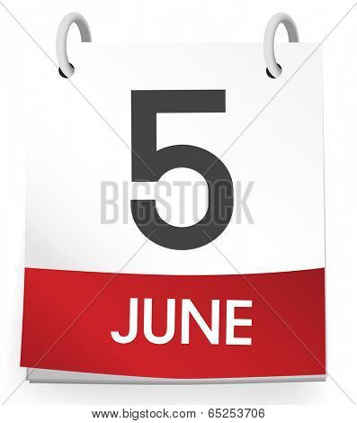 Fifth of June.