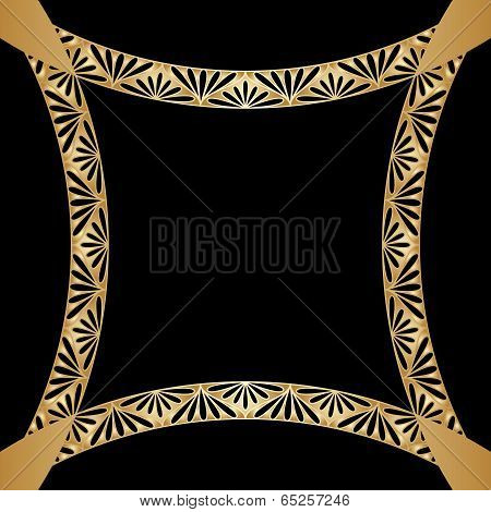 Vector Gold Ornament.