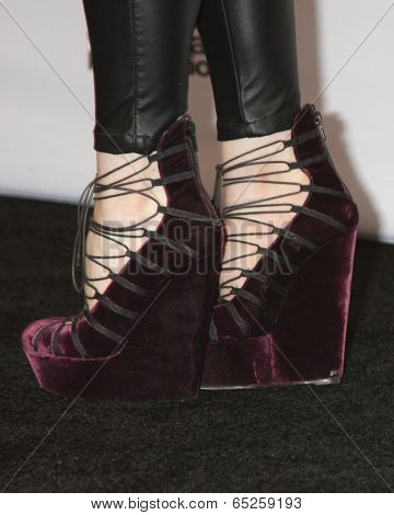 LAS VEGAS - MAY 18:  Lindsey Stirling at the 2014 Billboard Awards at MGM Grand Garden Arena on May 18, 2014 in Las Vegas, NV
