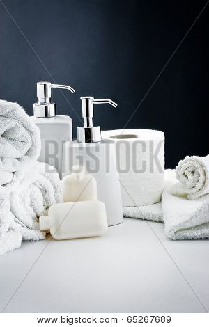 White Accessories Bathroom Hygiene