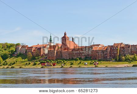 View Of Grudziadz Town, Poland
