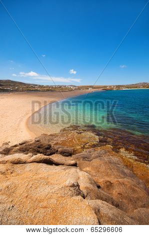 Ftelia Beach In Mykonos