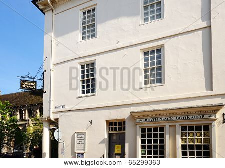 Dr Johnsons birthplace, Lichfield.