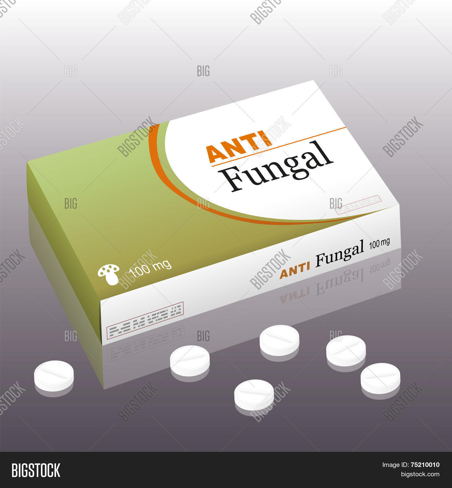 Antifungal Package Vector & Photo (Free Trial) Bigstock