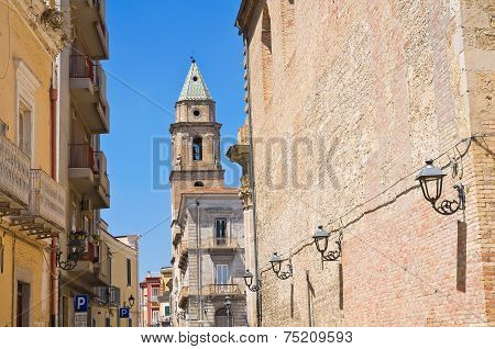 Alleyway. San Severo. Puglia. Italy.