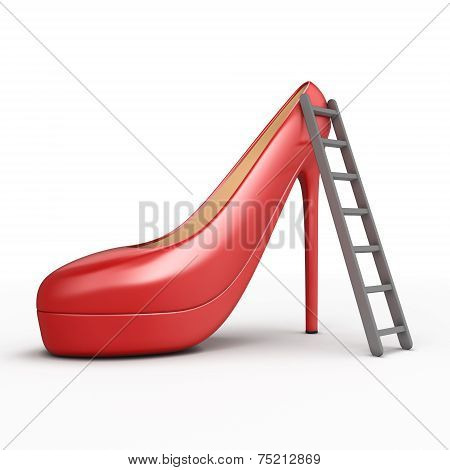 Reaching Top Of The High Fashion.