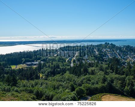 A View Of Astoria Oregon From The Astoria Column