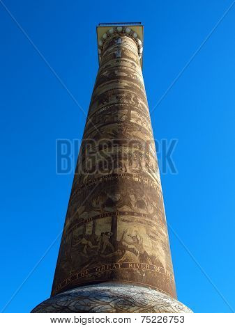 The Astoria Column In Astoria Oregon Usa