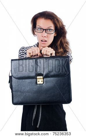 Woman businesswoman in business concept