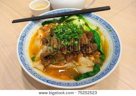 Chinese Beef Stew Lamian Noodles