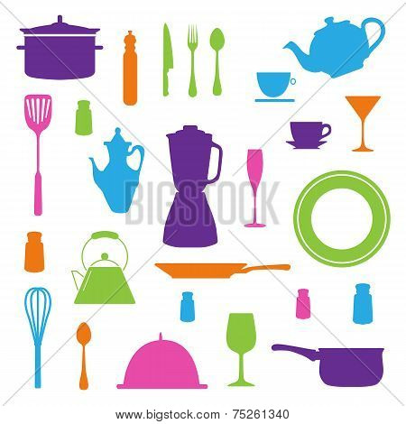 Kitchen Icons Set