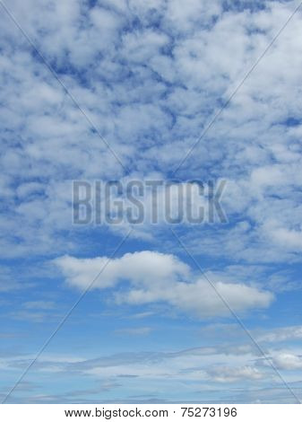cloud on the bule sky