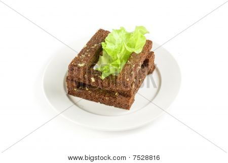 geröstetes Brot closeup