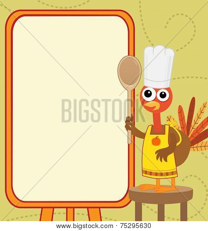 Turkey With Menu