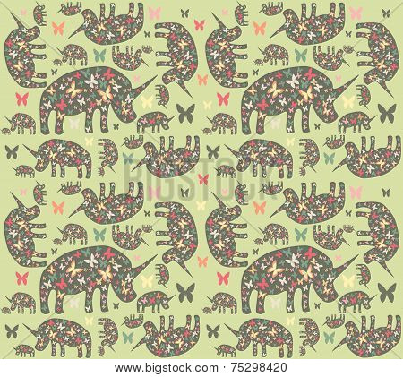 Rhinos pattern