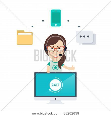 Customer Service Girl