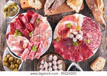 composition of delicatessen