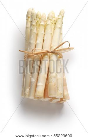 bunch of white asparagus, spargel