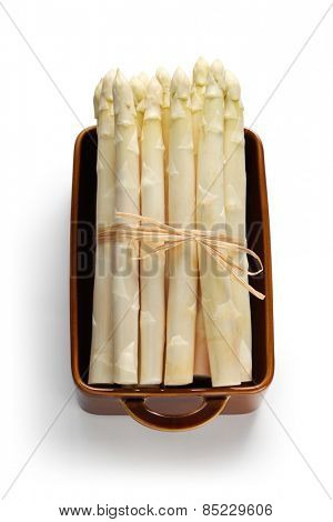 bunch of white asparagus, spargel