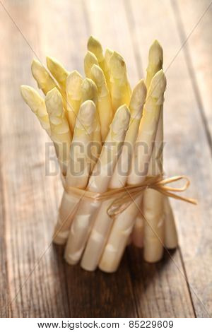 bunch of white asparagus, spargel