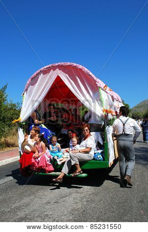 Carnival caravan, Marbella.