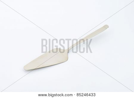 cake server on white background