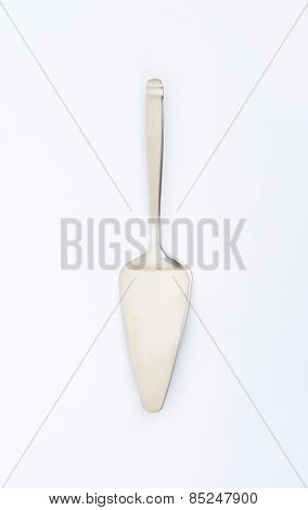 cake server on white background