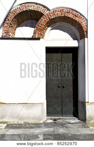 Caiello  Abstract   Rusty   Door Curch  Closed  Italy  Lombardy