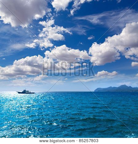 Majorca Cala Ratjada sea Rajada in Capdepera Mallorca