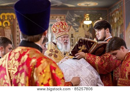 Odessa, Ukraine - September 13: Celebration Of The Orthodox Christian Religious Holiday Icons Of The