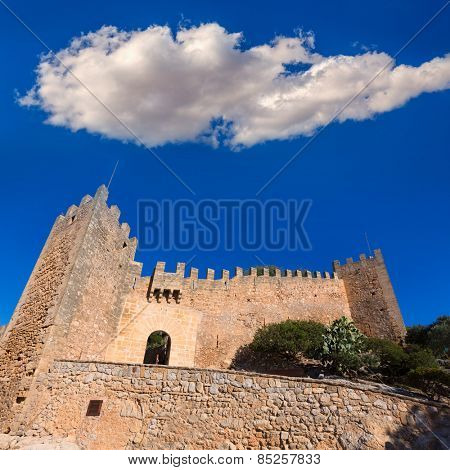 Majorca Capdepera Castle Castell in Mallorca balearic Island of spain