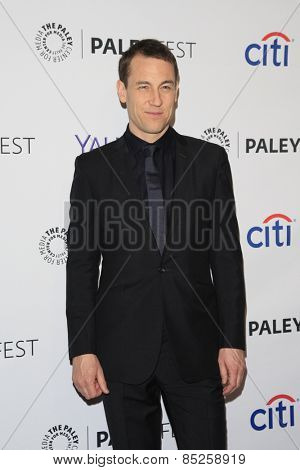 LOS ANGELES - MAR 12:  Tobias Menzies at the PaleyFEST LA 2015 - 