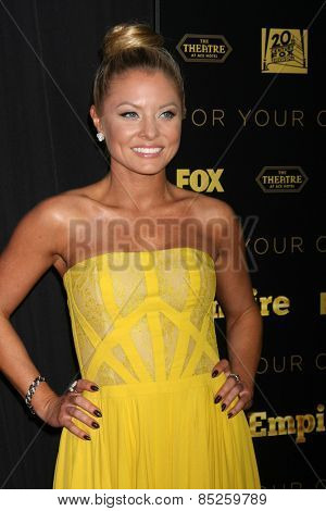 LOS ANGELES - MAR 12:  Kaitlin Doubleday at the 