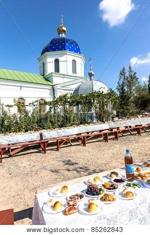 Odessa, Ukraine - September 13: Celebration Of The Orthodox Christian Religious Holiday Icons Of The