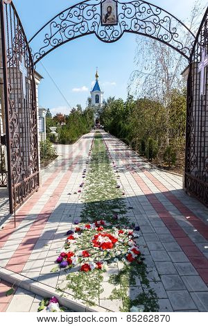 Odessa, Ukraine - September 13: Celebration Of The Orthodox Christian Religious Holiday Icons Of The