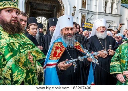 Odessa, Ukraine - September 29: First Visit Of The Rector Of The Ukrainian Orthodox Church Onufry, M