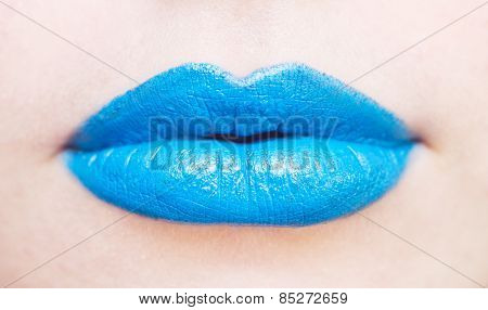 Blue Lipstick