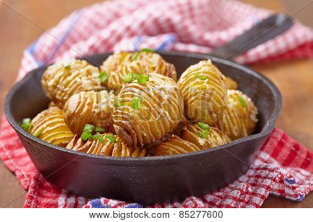 Hasselback potatoes