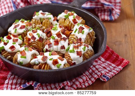 Hasselback potatoes