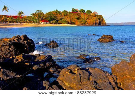 Andilana   Seaweed In Indian     Sand Isle  Sky And