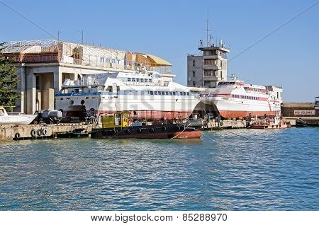 Sea Port Of Yalta