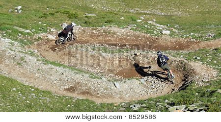 MTB rockere i bjerget