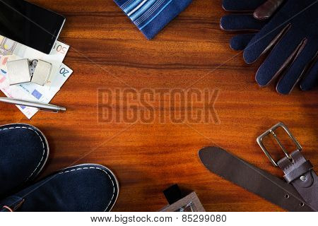 set of number mens accessories