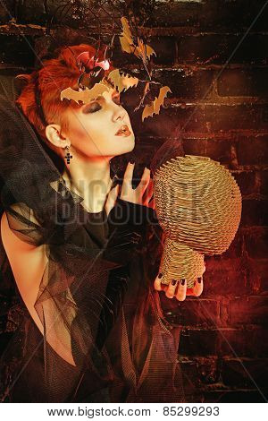Unusual witch halloween