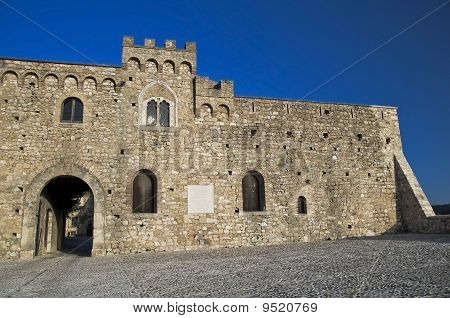 Ducal Palace. Bovino. Foggia. Apulien.