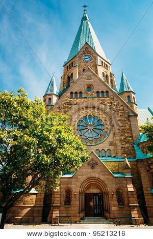 Building Of Sofia Kyrka - Sofia Church In Stockholm, Sweden
