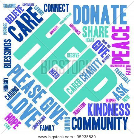 Help Word Cloud