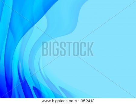 Blaue Wellen